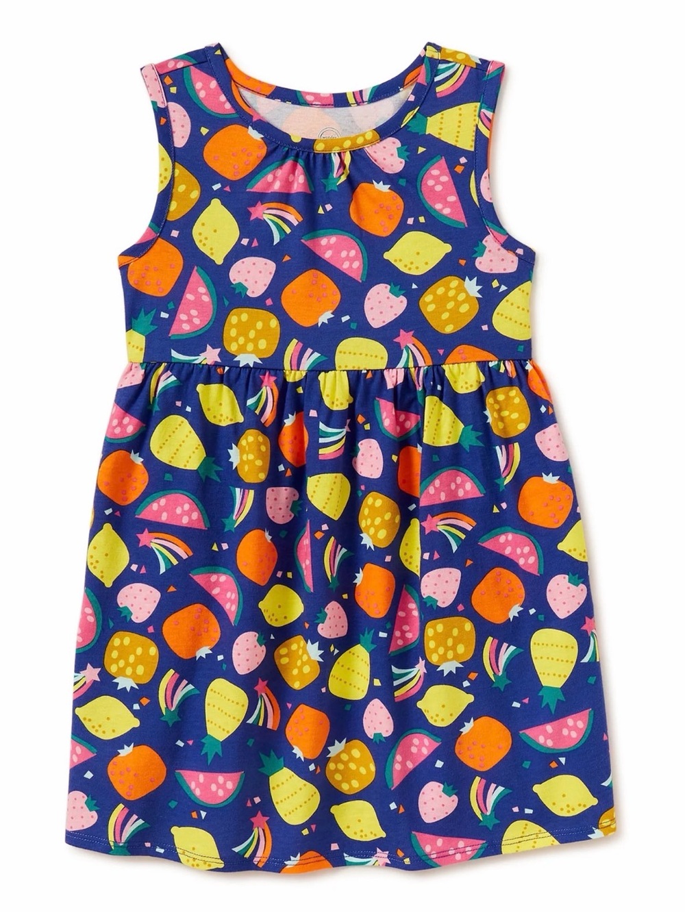 Girls Wonder Nation Fruit Sleeveless Dress